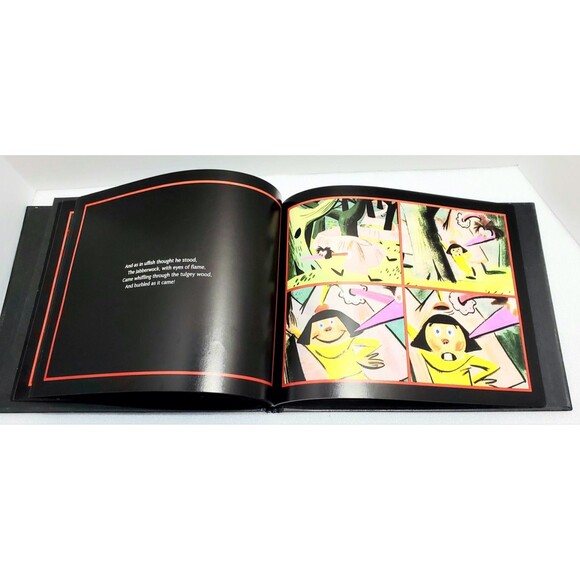 Jabberwocky Lewis Carroll 1992 Disney Press 1st Ed Illustrated HC Book - Picture 7 of 15